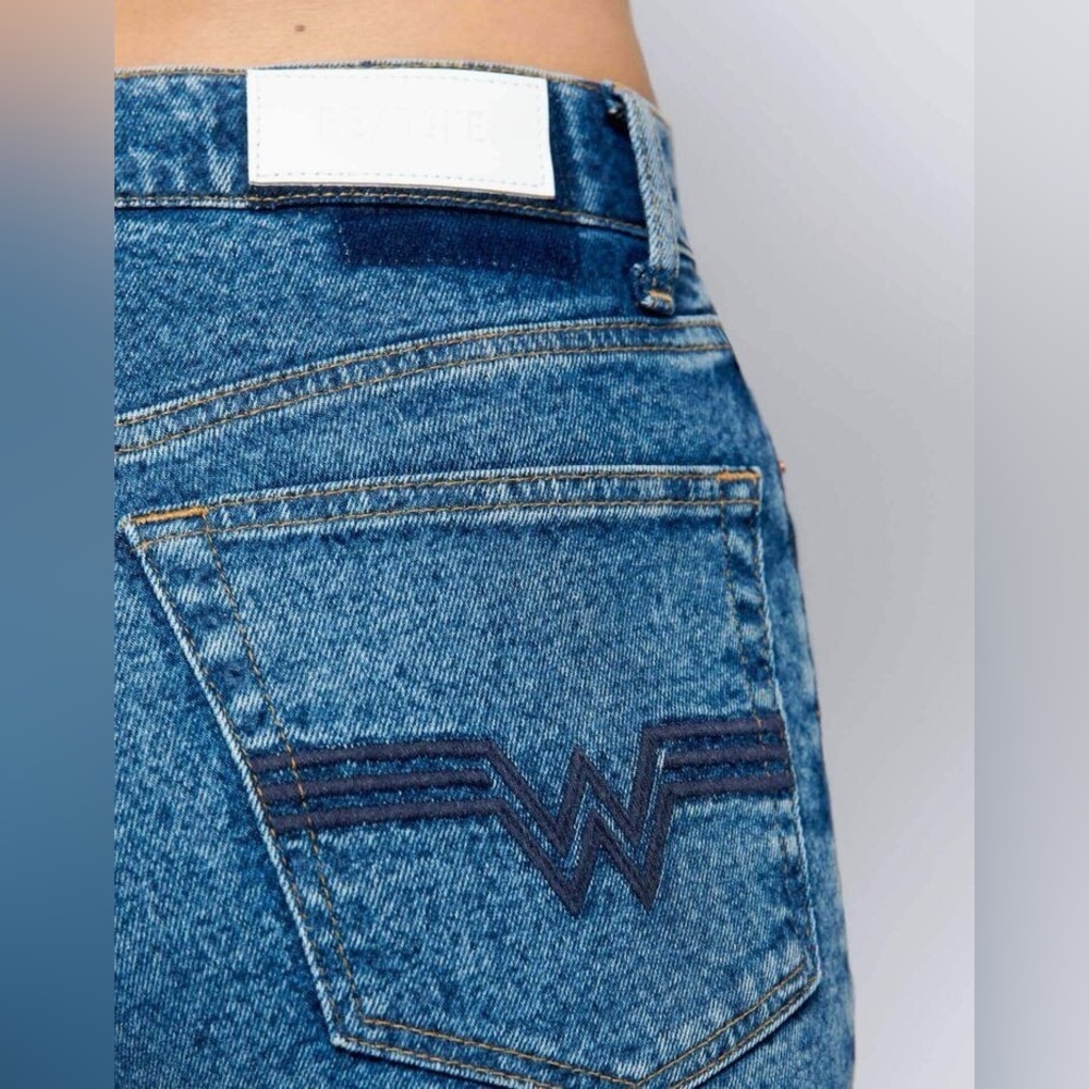 RE/DONE women’s jeans High Rise Wonder Woman stretch comfort essential 80s Retro - Picture 4 of 16